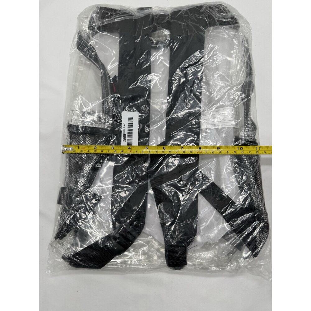 Transparent Backpack, Medium. Clear Security Backpack, Front Pocket NIP - Picture 8 of 8